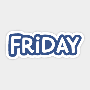 Friday Sticker